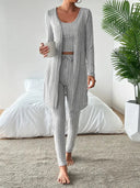 Emma | Soft Ribbed 3-Piece Lounge Set 0