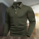 Ethan | Structured Long Sleeve Polo 2