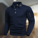 Ethan | Structured Long Sleeve Polo 3