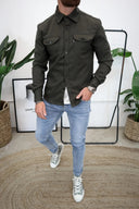 MetroShirt | Men's Jacket with Buttoned Front & Chest Pockets | Versatile Layering for Casual Comfort 5
