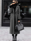 Mia | Classic Long Wool Coat for Women 1