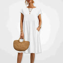 Mia | Elegant Flowing Summer Dress 0
