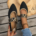 Mia | Stylish Comfortable Knit Flats 0