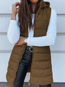 Sophie | Cozy Long Black Vest for Women 4