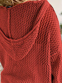 Hollow Knit Cardigan
