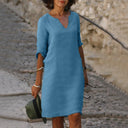 Flattering Breezy Summer Dress