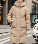 Emily | Stylish Long Puffer Coat for Women 4