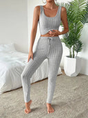 Emma | Soft Ribbed 3-Piece Lounge Set 3