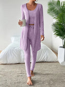 Emma | Soft Ribbed 3-Piece Lounge Set 8
