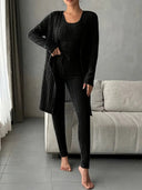 Emma | Soft Ribbed 3-Piece Lounge Set 9