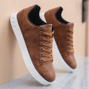 Ethan | Classic Comfortable Leather Trainers 1