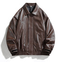 Ethan | Modern Stylish Faux Leather Men's Jacket 2