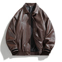 Ethan | Modern Stylish Faux Leather Men's Jacket 3