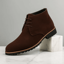 Ethan | Rugged Brown Suede Boots for Men 0