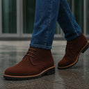 Ethan | Rugged Brown Suede Boots for Men 3