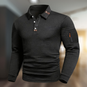 Ethan | Structured Long Sleeve Polo 1