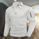 Ethan | Structured Long Sleeve Polo 4