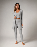 Soft Ribbed 3-Piece Lounge Set