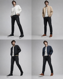 Modern Tailored Varsity Jacket Premium