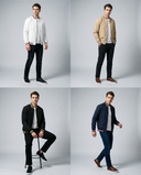 Modern Tailored Varsity Jacket Premium
