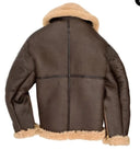 Luxe Shearling | Women's Aviator Jacket with Adjustable Fit & RAF Collar | Stylish Outerwear for Ultimate Comfort 4