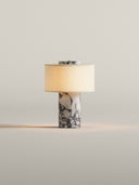 Mason | Elegant Portable Marble and Metal Lamp 0