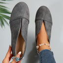 Mason | Modern Deep V-Cut Slip-On Shoes 0