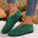 Mason | Modern Deep V-Cut Slip-On Shoes 4