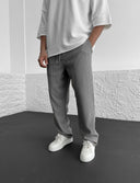 Relaxed Fit Straight Leg ribbed Trousers