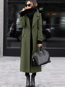 Mia | Classic Long Wool Coat for Women 4