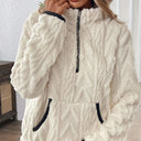 Mia | Cozy Fleece Zipper Sweater 2