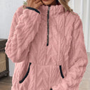 Mia | Cozy Fleece Zipper Sweater 6