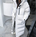 Mia | Cozy Long Black Puffer Jacket for Women 1