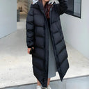 Mia | Cozy Long Black Puffer Jacket for Women 2