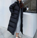 Mia | Cozy Long Black Puffer Jacket for Women 4