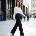 Mia | Elegant High-Waisted Trousers 1