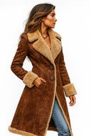 Mia | Elegant Long Vintage Coat 2