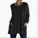 Mia | Relaxed Oversized Tunic Sweater 0