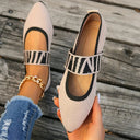 Mia | Stylish Comfortable Knit Flats 2
