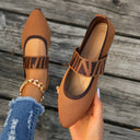 Mia | Stylish Comfortable Knit Flats 4