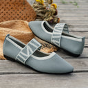 Mia | Stylish Comfortable Knit Flats 8