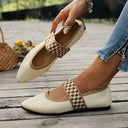 Mia | Stylish Comfortable Knit Flats 9