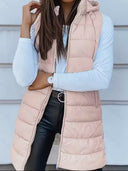 Sophie | Cozy Long Black Vest for Women 9