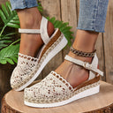 Orthopedic Sandals Crochet Wedge
