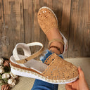 Orthopedic Sandals Crochet Wedge