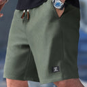 Trendy Summer Waffle Shorts